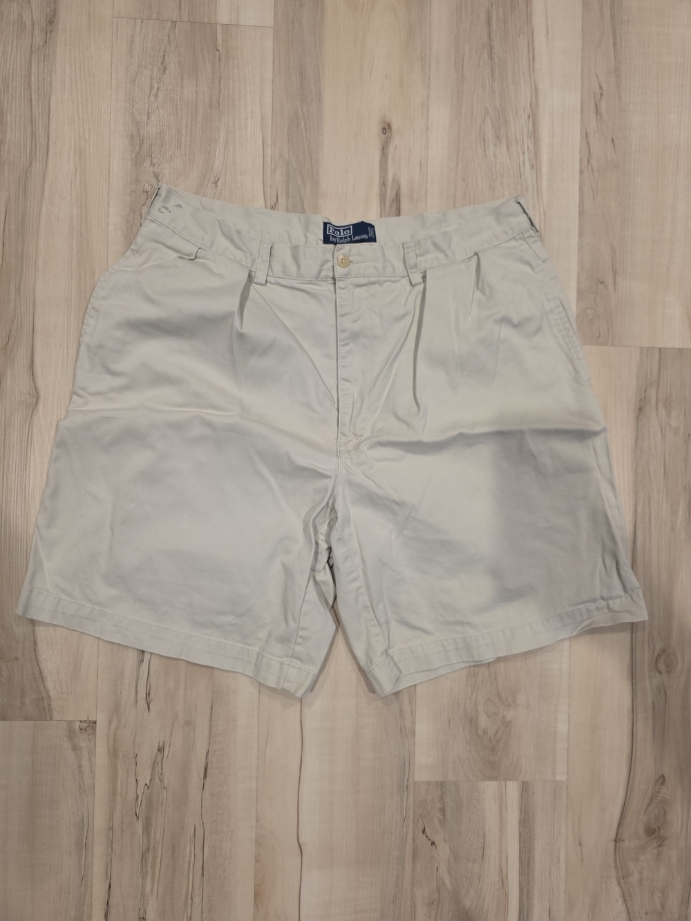 Polo By Ralph Lauren Tyler Men's Light Tan Cotton Shorts 36